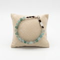 Bracciale quadrati di acqua marina